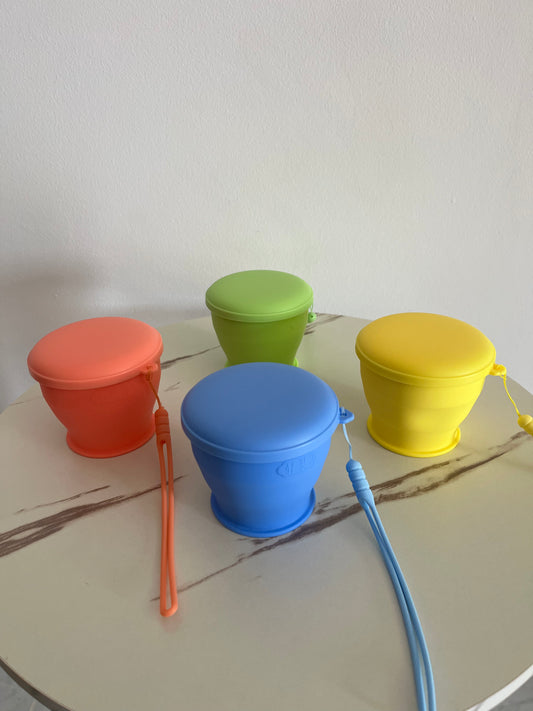 Portable foldable silicone cup 200ml