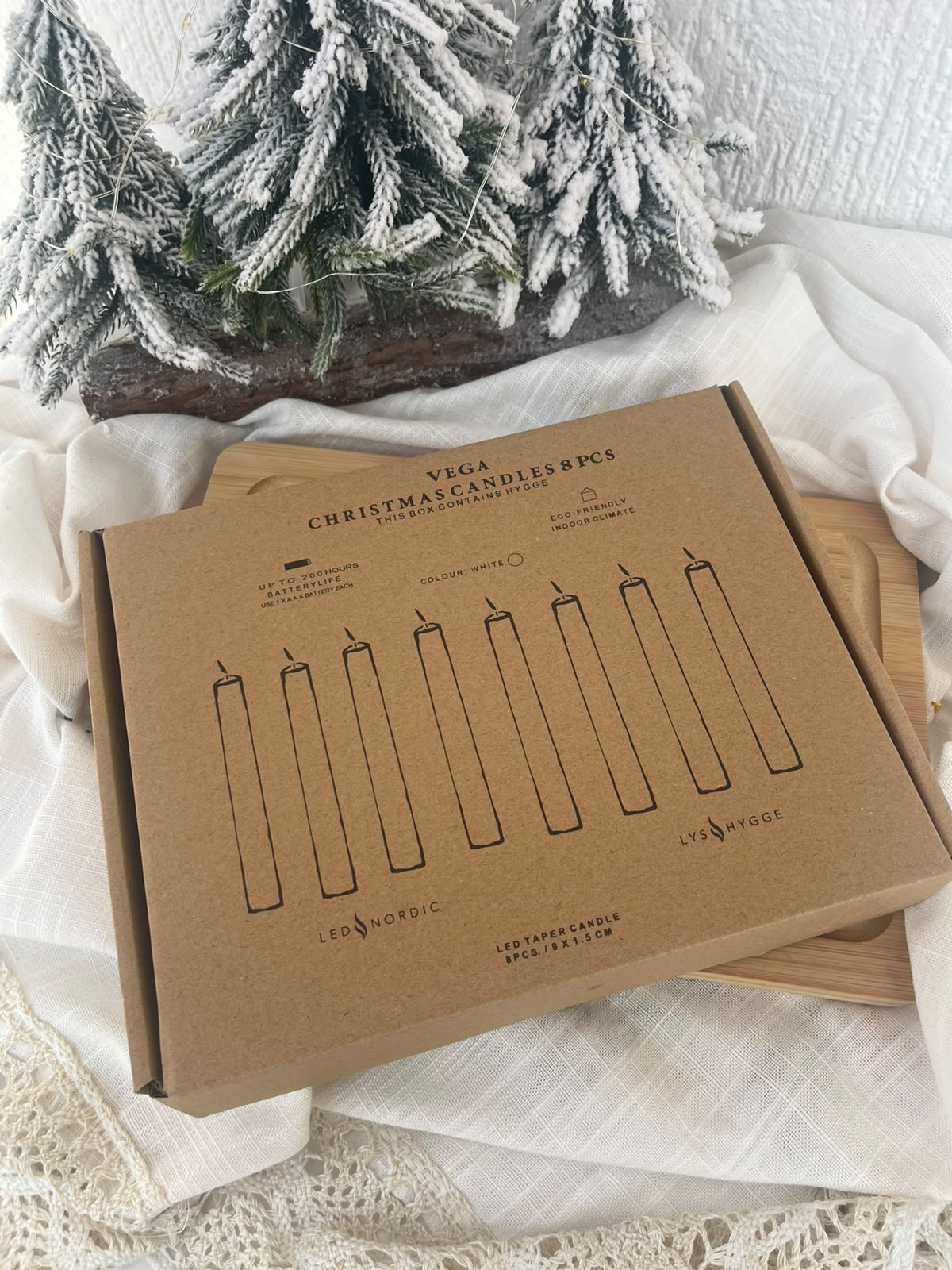 Christmas Tree Electric Candles Clips with Remote Control