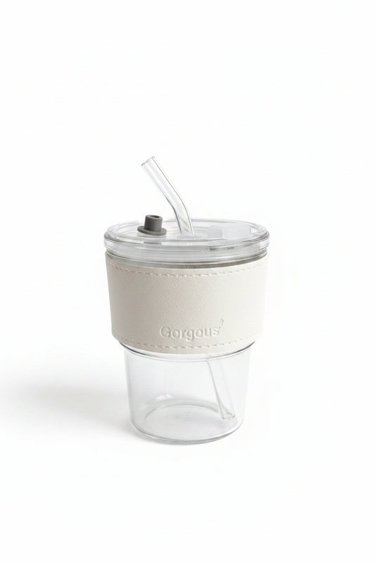 Glass Cups for Hot & Cold Drinks
