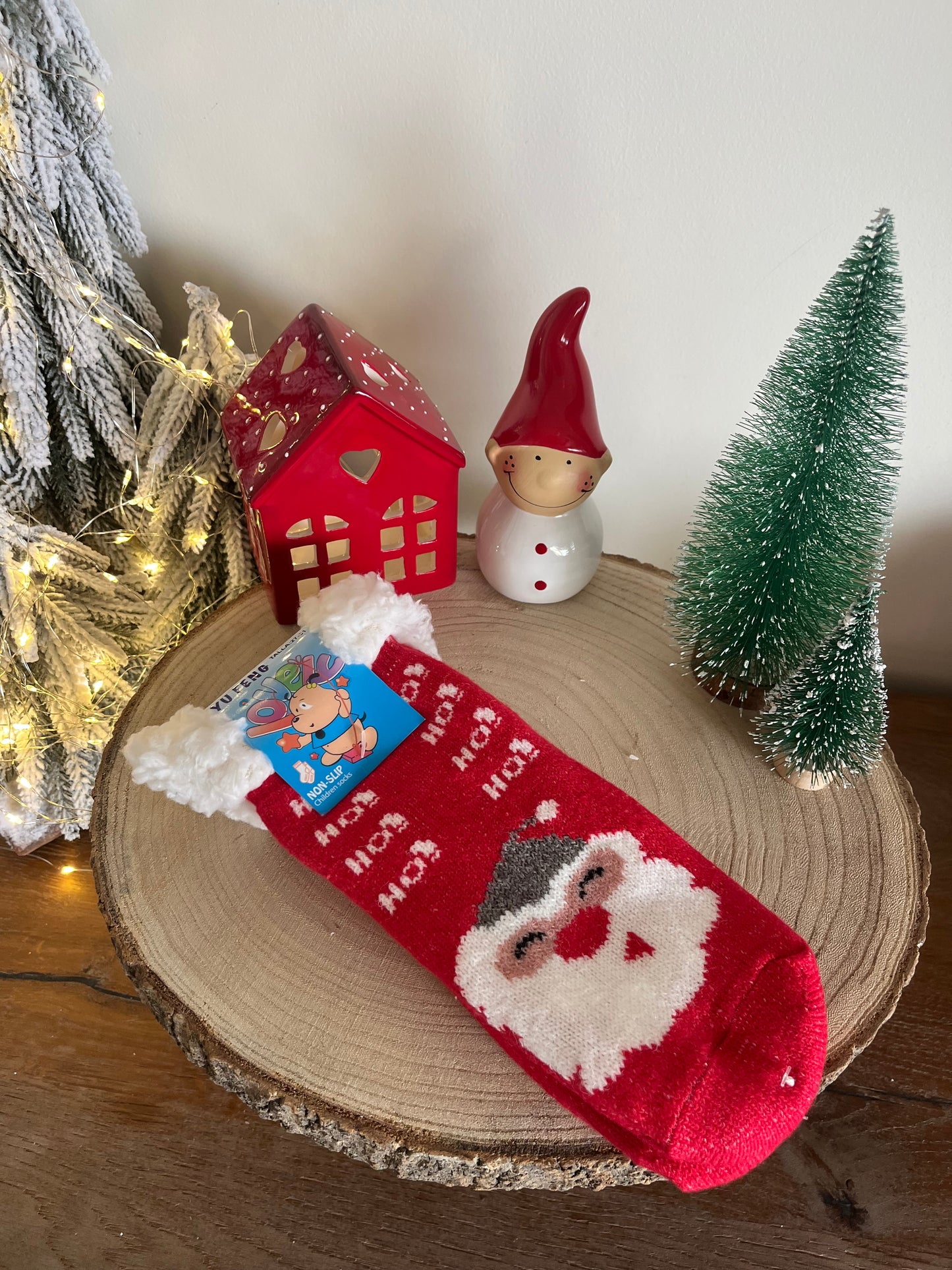 Christmas Kids Slippers Socks