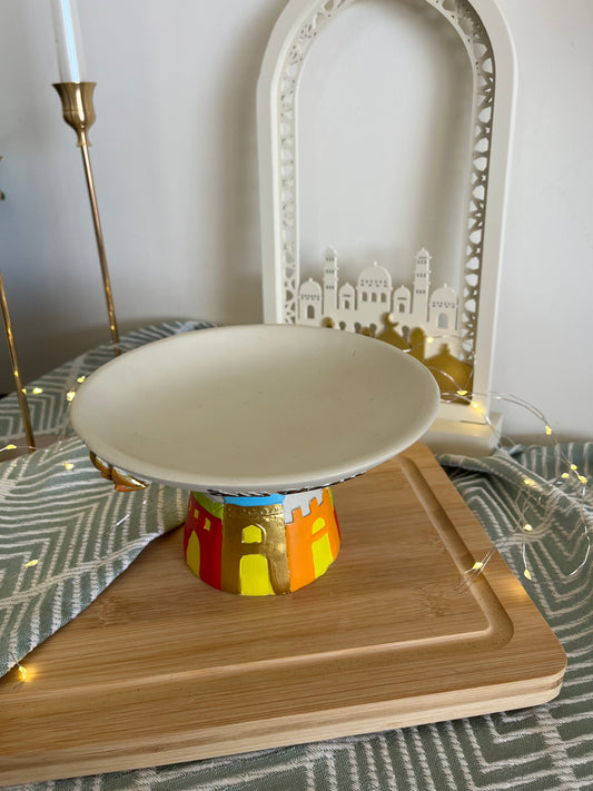 Ramadan Decorative Colorful Resin Plate