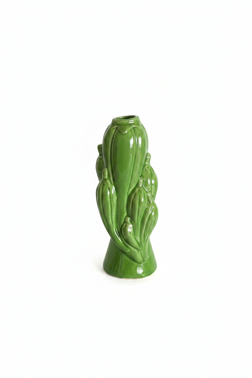 Green Pepper Vase