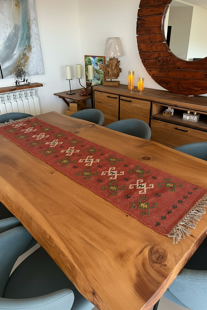 Wooden & Metal Tray