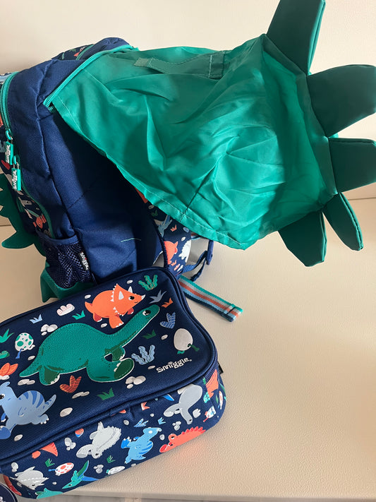 Smiggle Backpack Dinosaur 2 pieces set