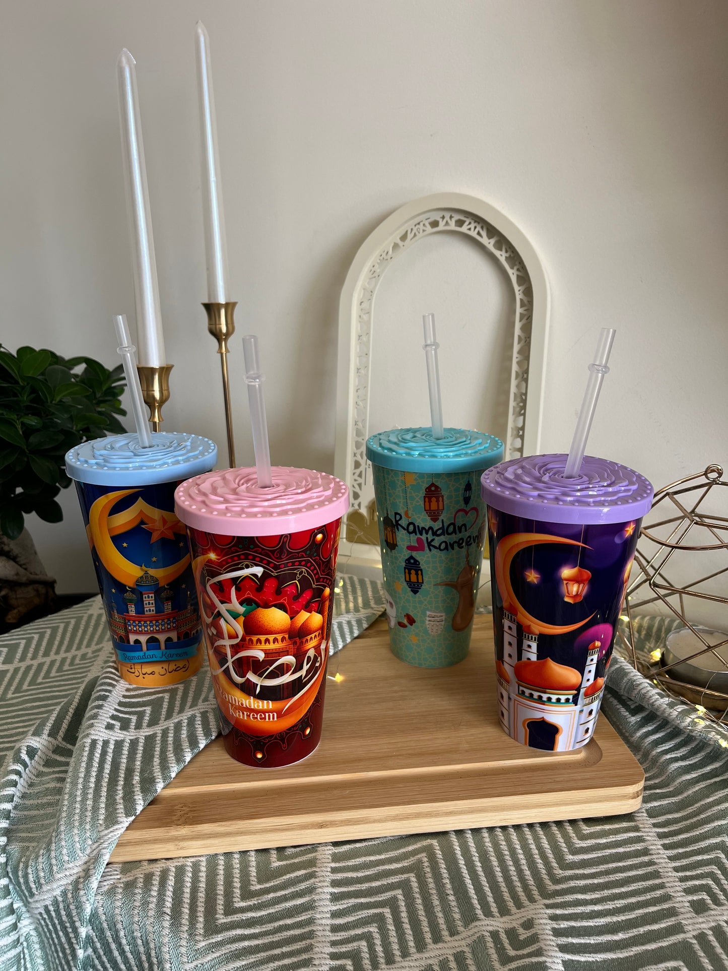 Ramadan Plastic Cups