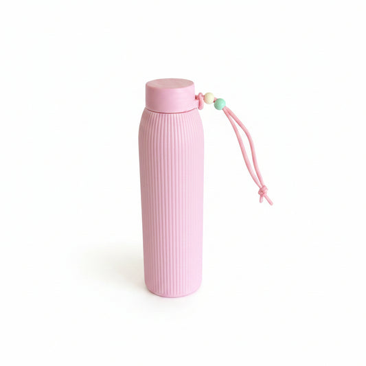 Glass bottle with Plastic Cover
