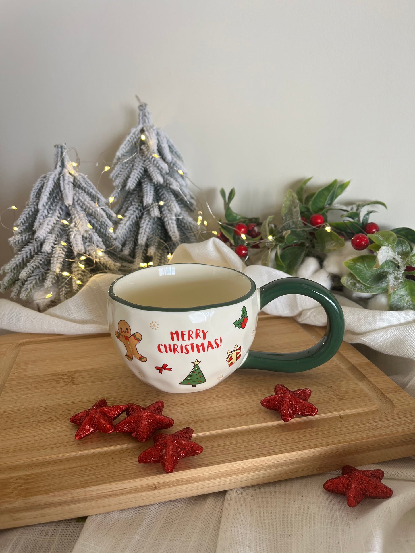 Christmas Big Mug & Handle