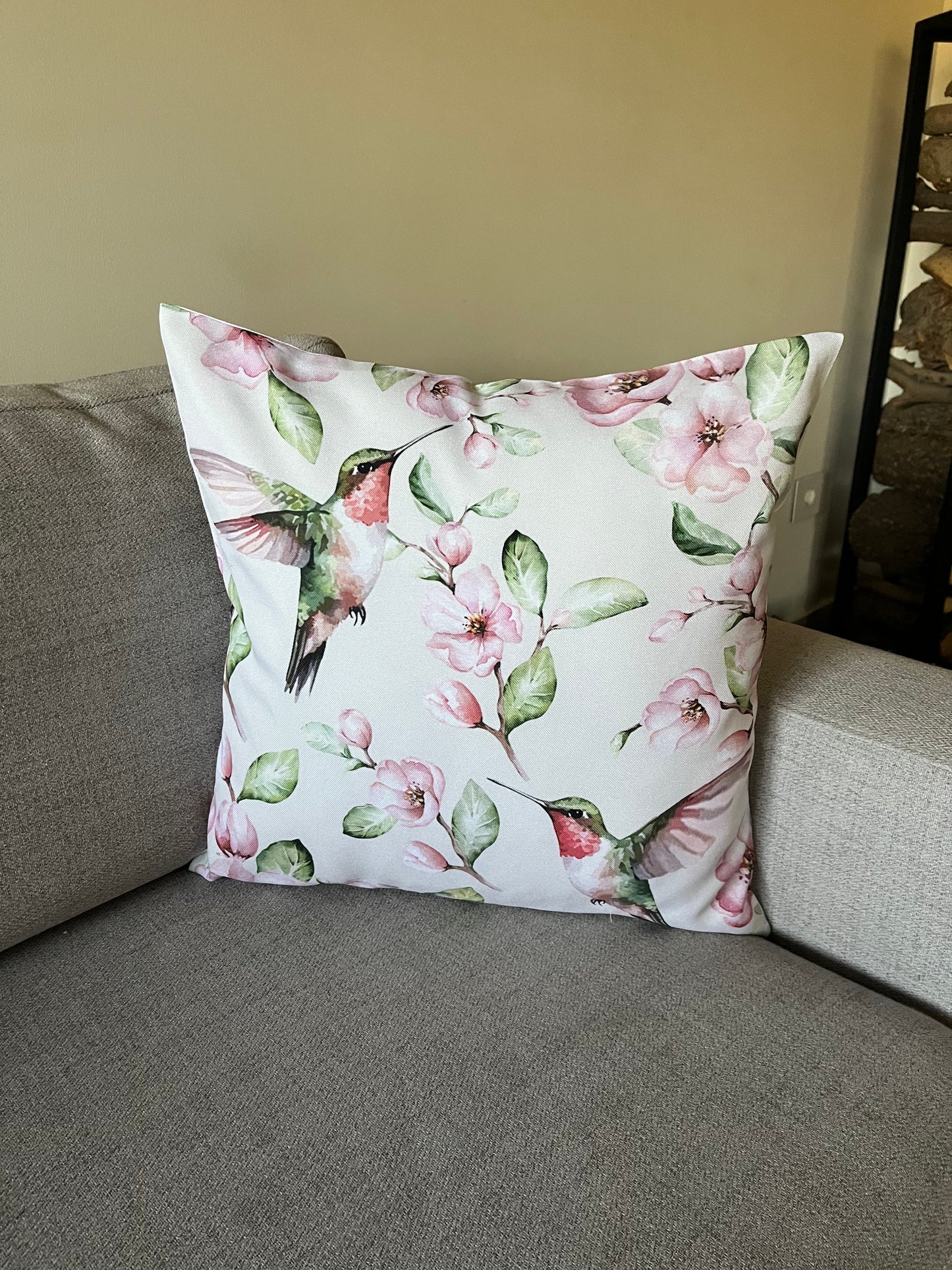 Birdsong Bloom Cushion Cover