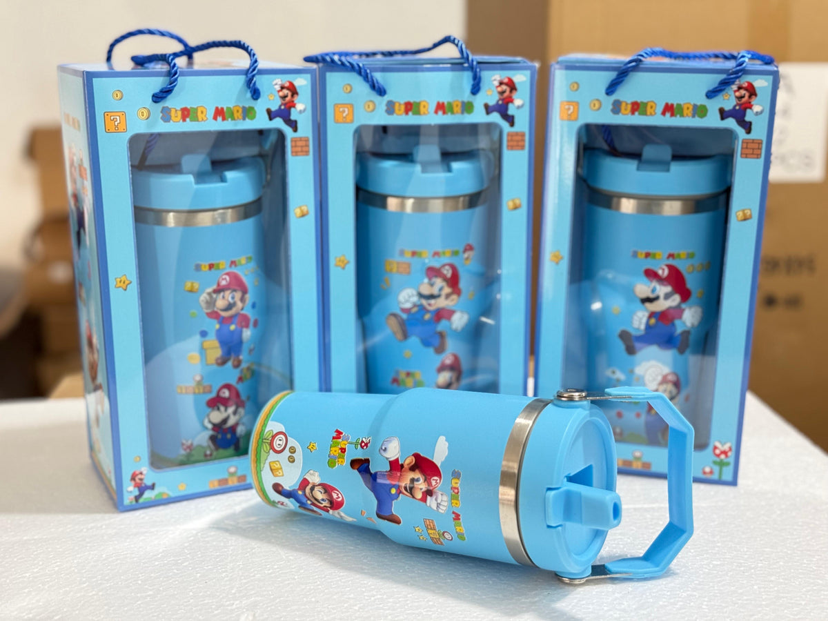 Kids Stainless Straw Bottle 650ml