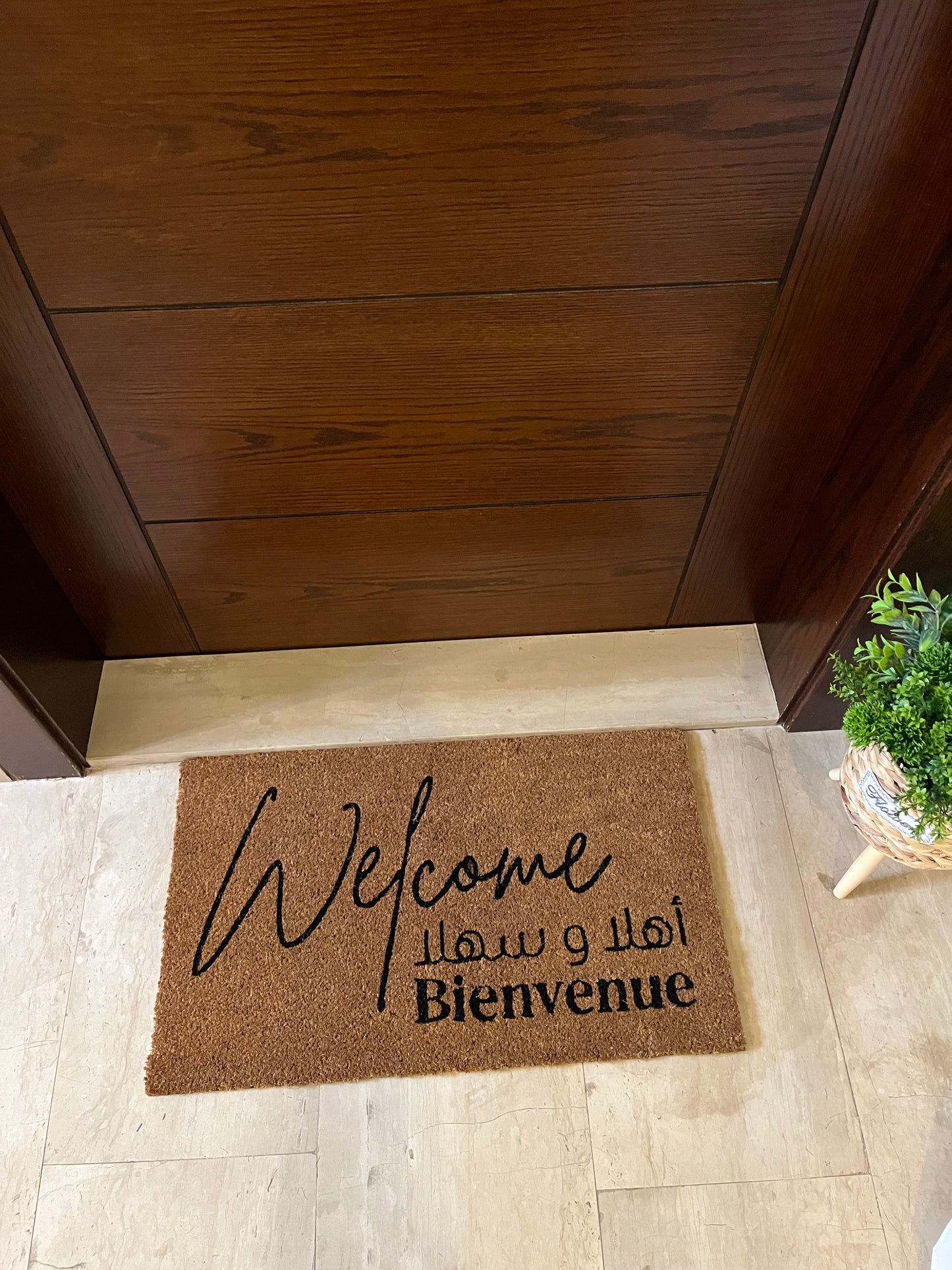 Welcome Doormat