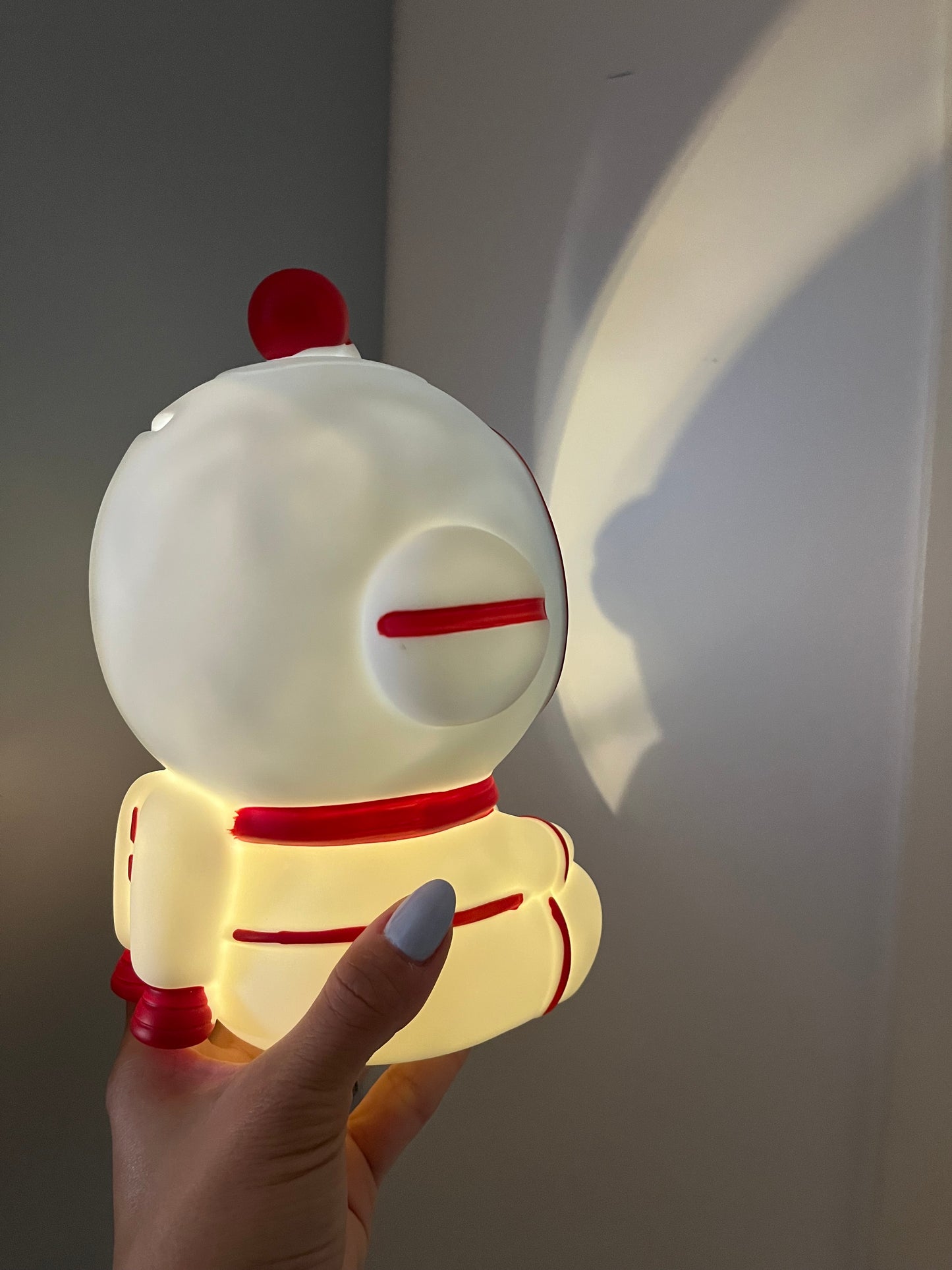 Astronaut Piggy Bank & Led Lamp