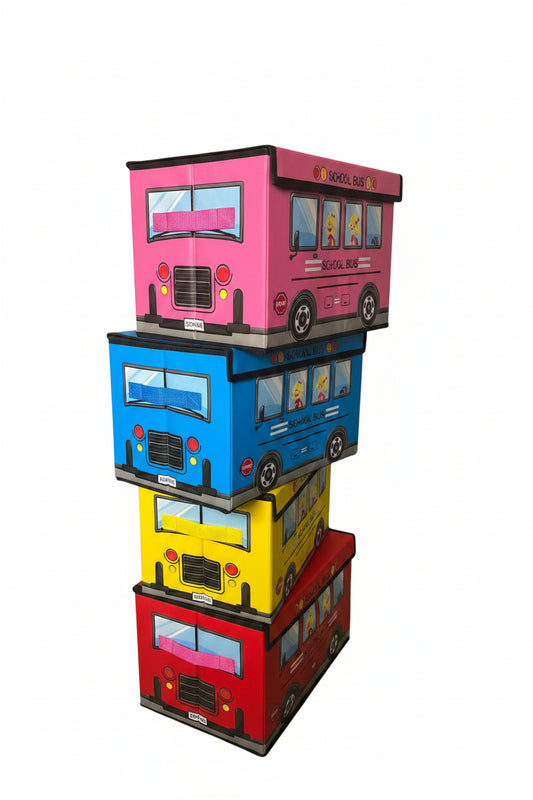 Kids Bus Storage Box 37x25x25cm