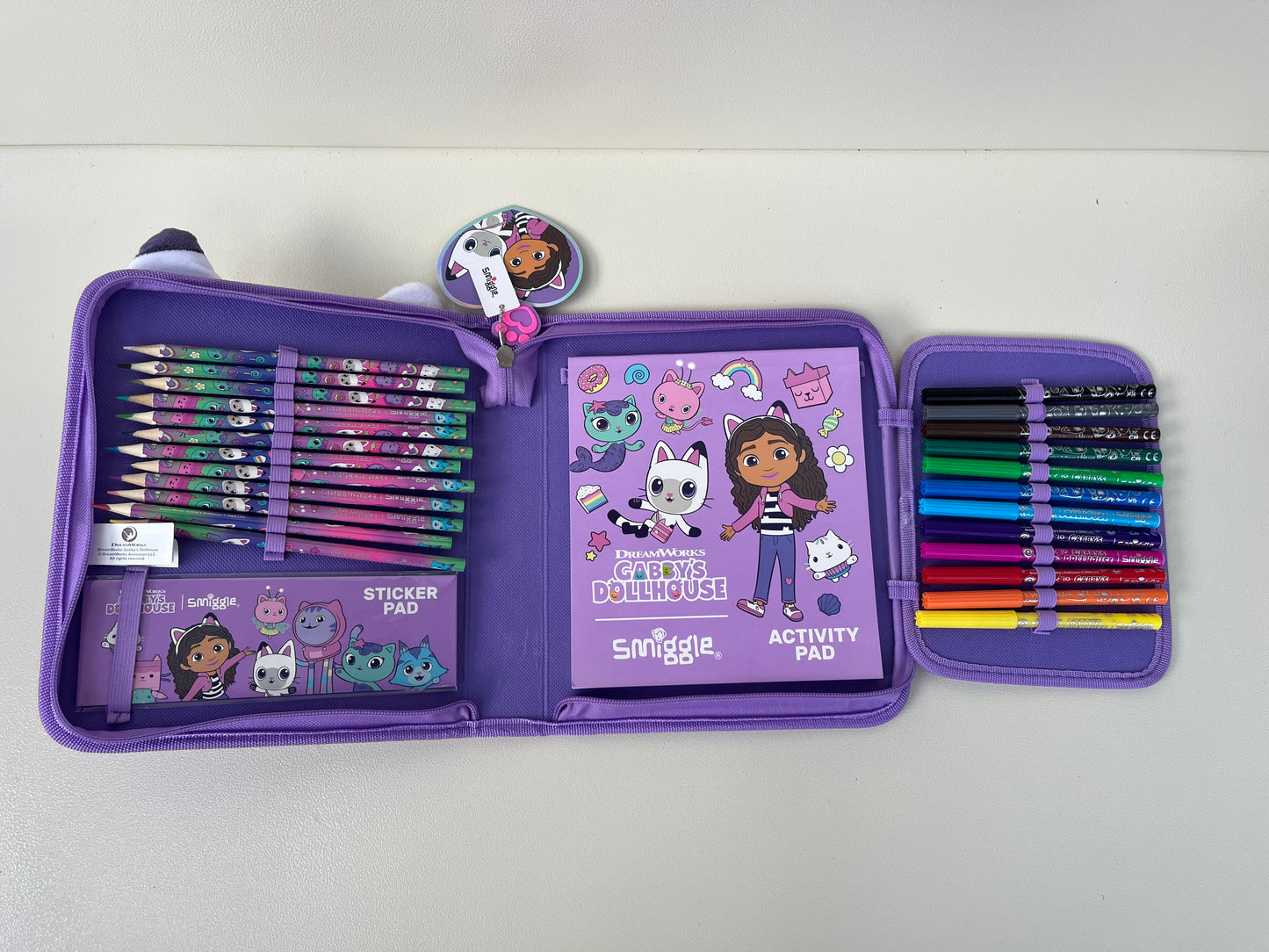 Smiggle Gabby's Dollhouse Stationery Kit