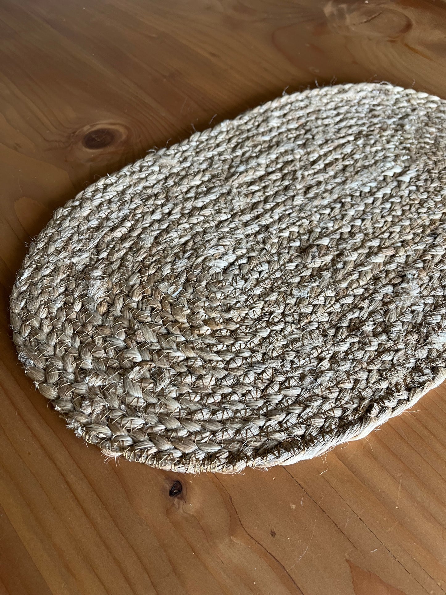 Handwoven Oval Placemat
