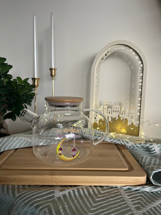 Ramadan Glass Tea Pot
