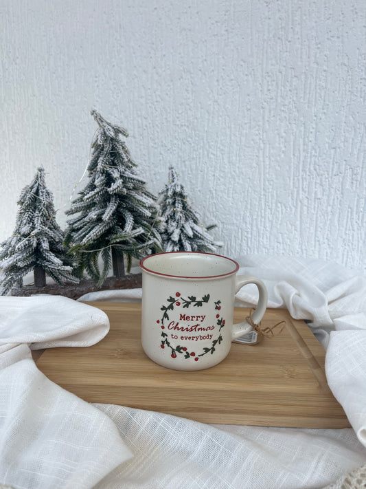 Christmas Mug with engraved message