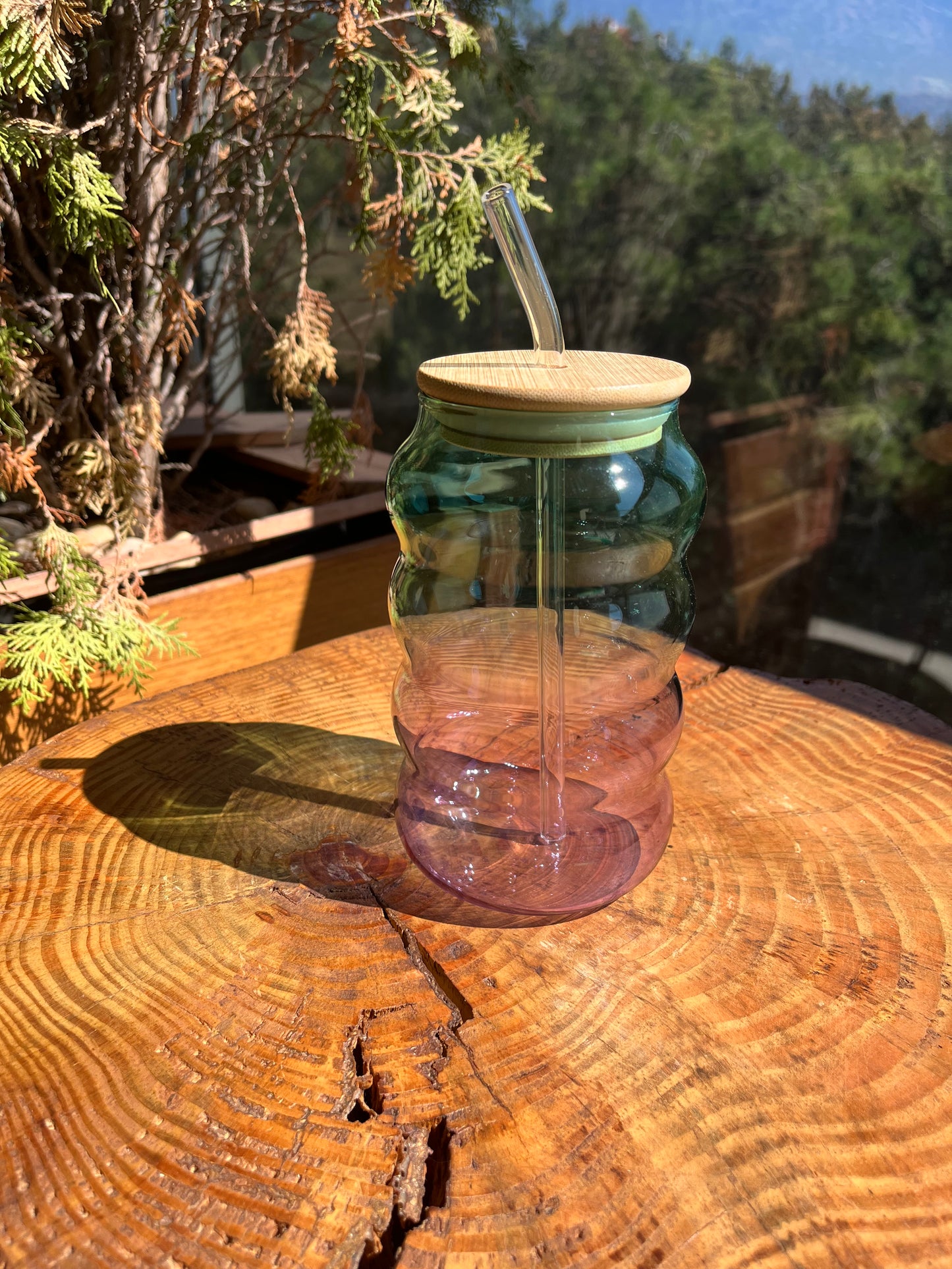 Iced Coffee Straw Cup
