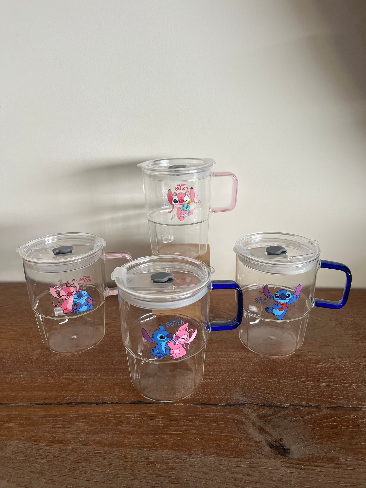 Stitch Glass Sip Mug