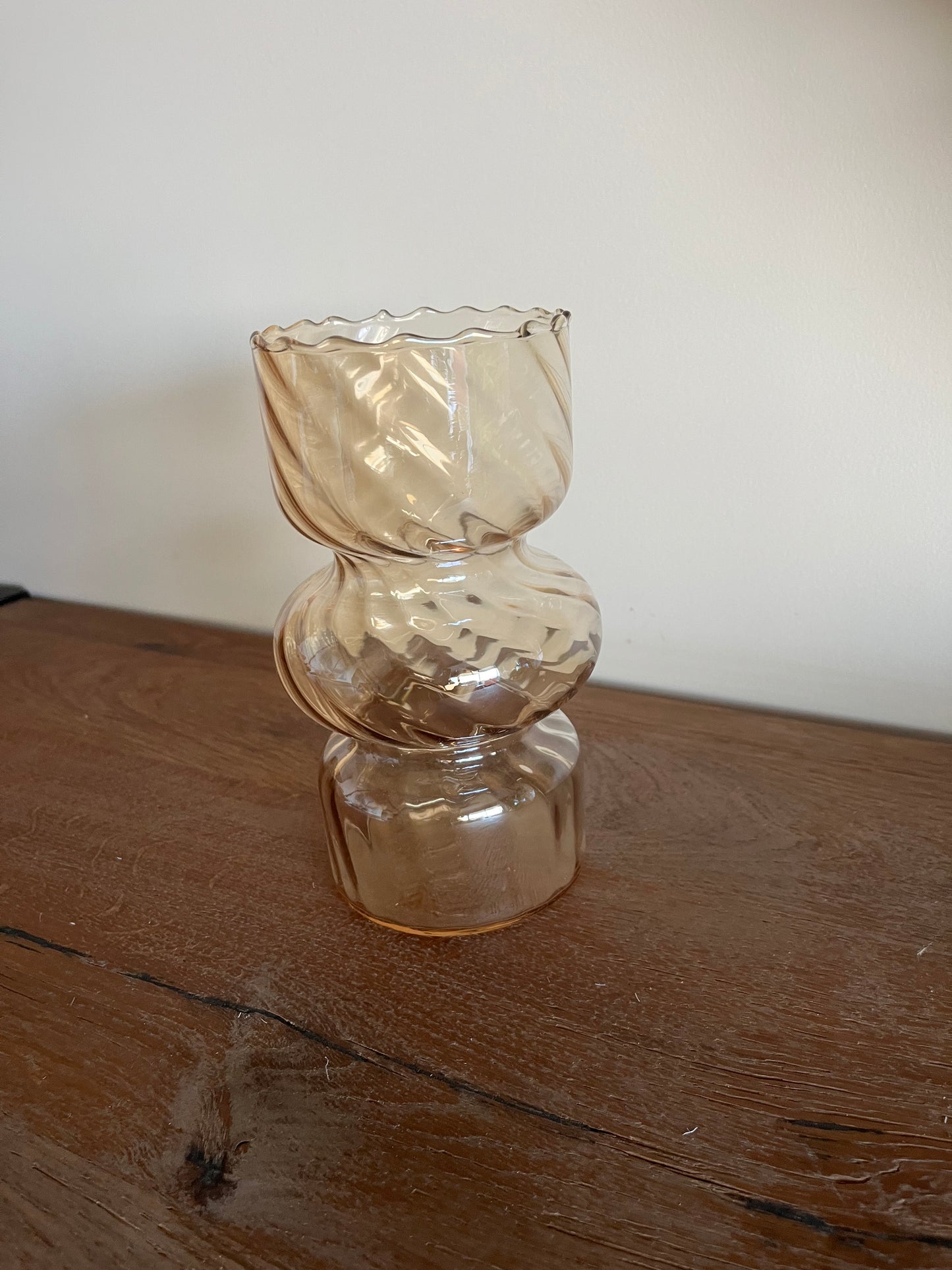 Swirl Glass Vase