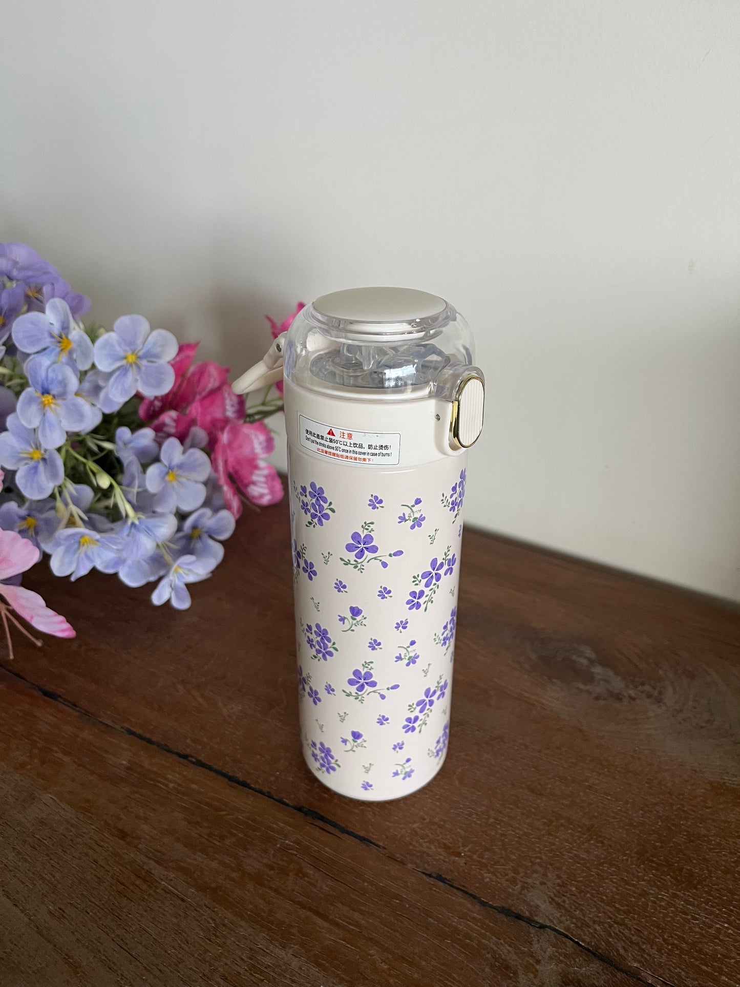 Straw Stainless Bottle 420ml