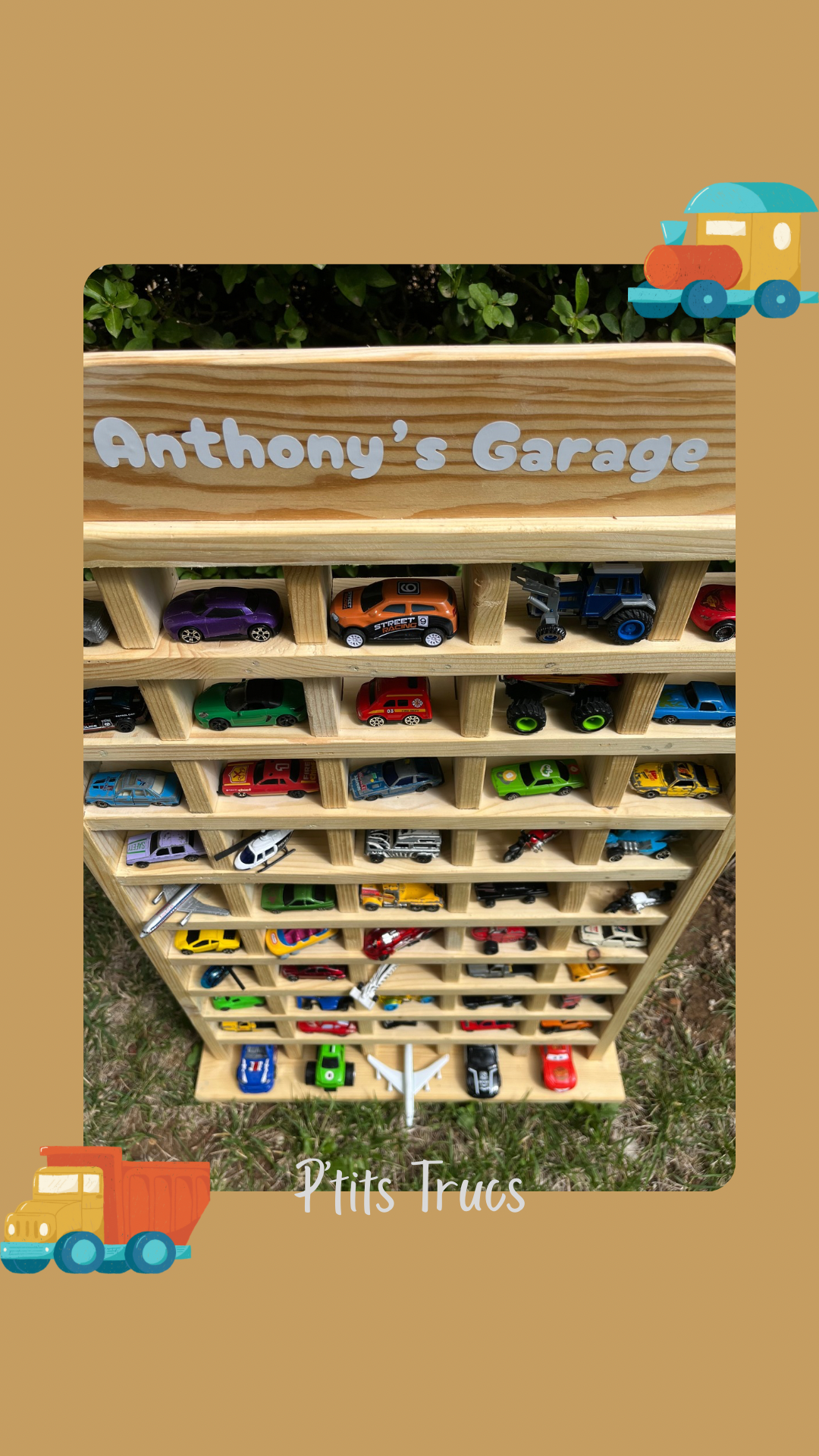 Kids Cars Customized Garage