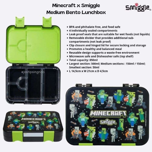 Smiggle Minecraft Lunchbox