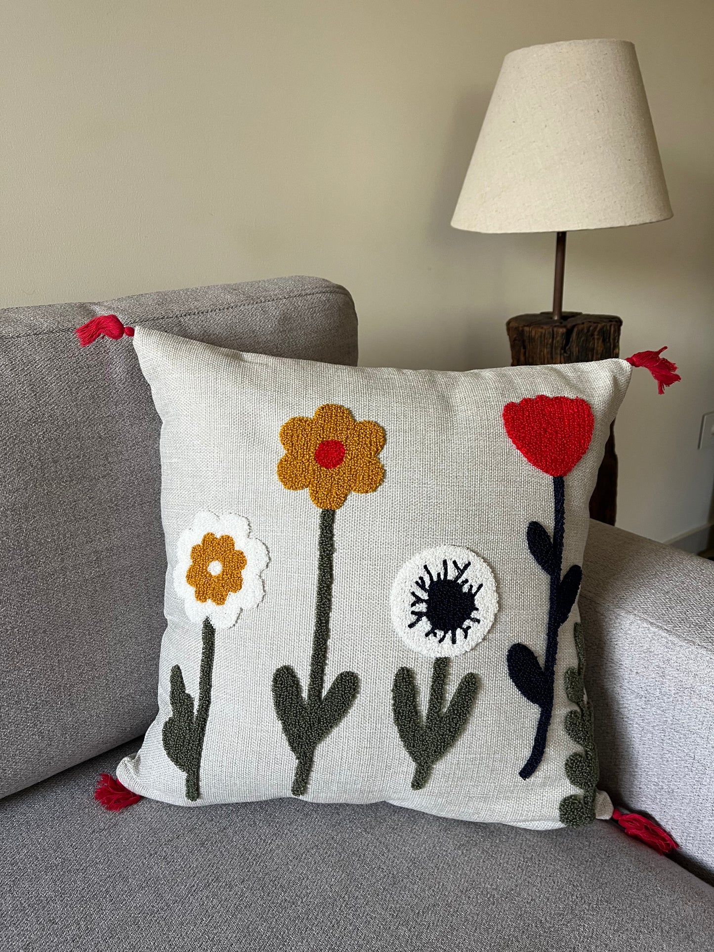 Field Bloom Cushion Cover