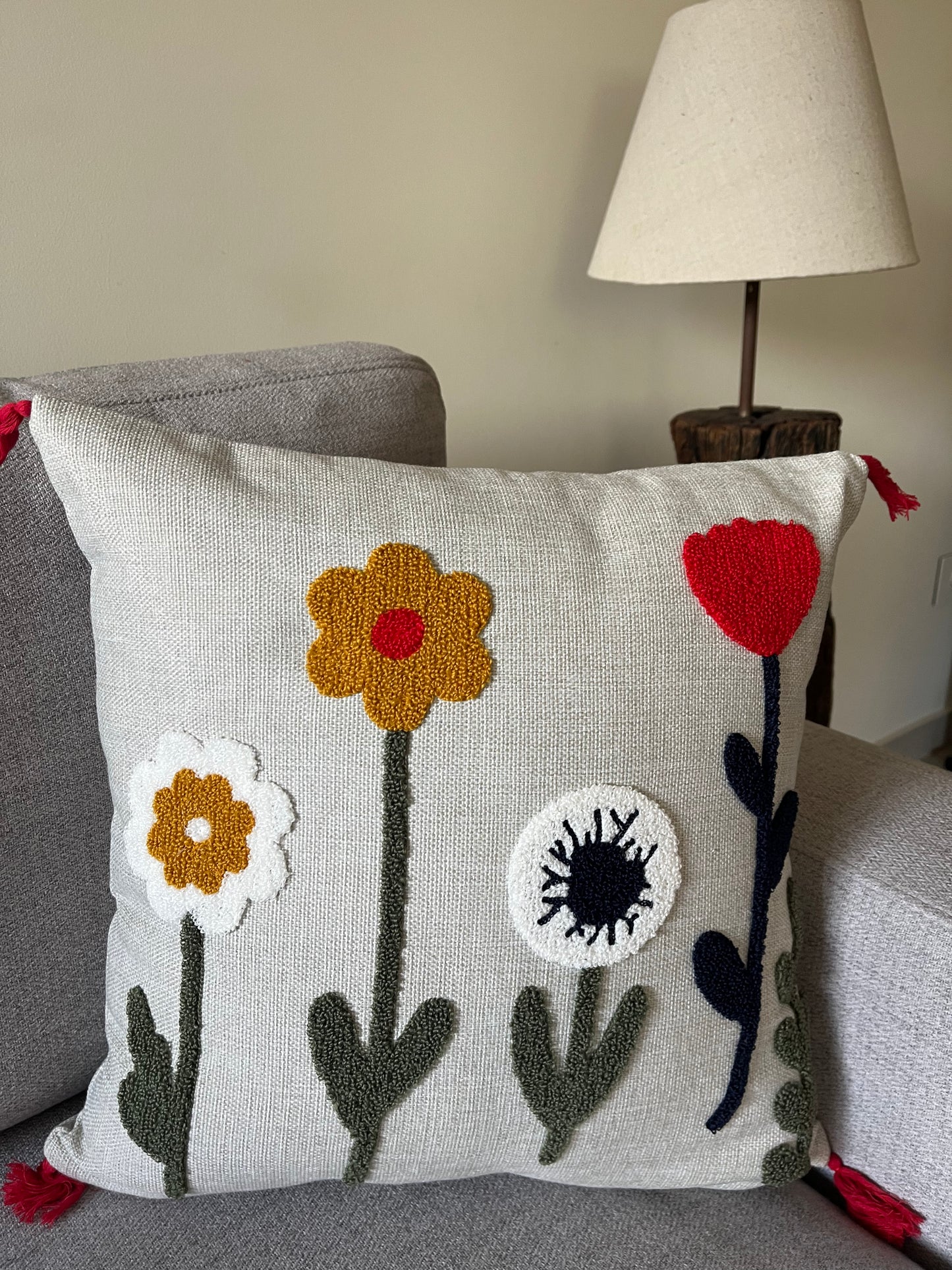 Field Bloom Cushion Cover
