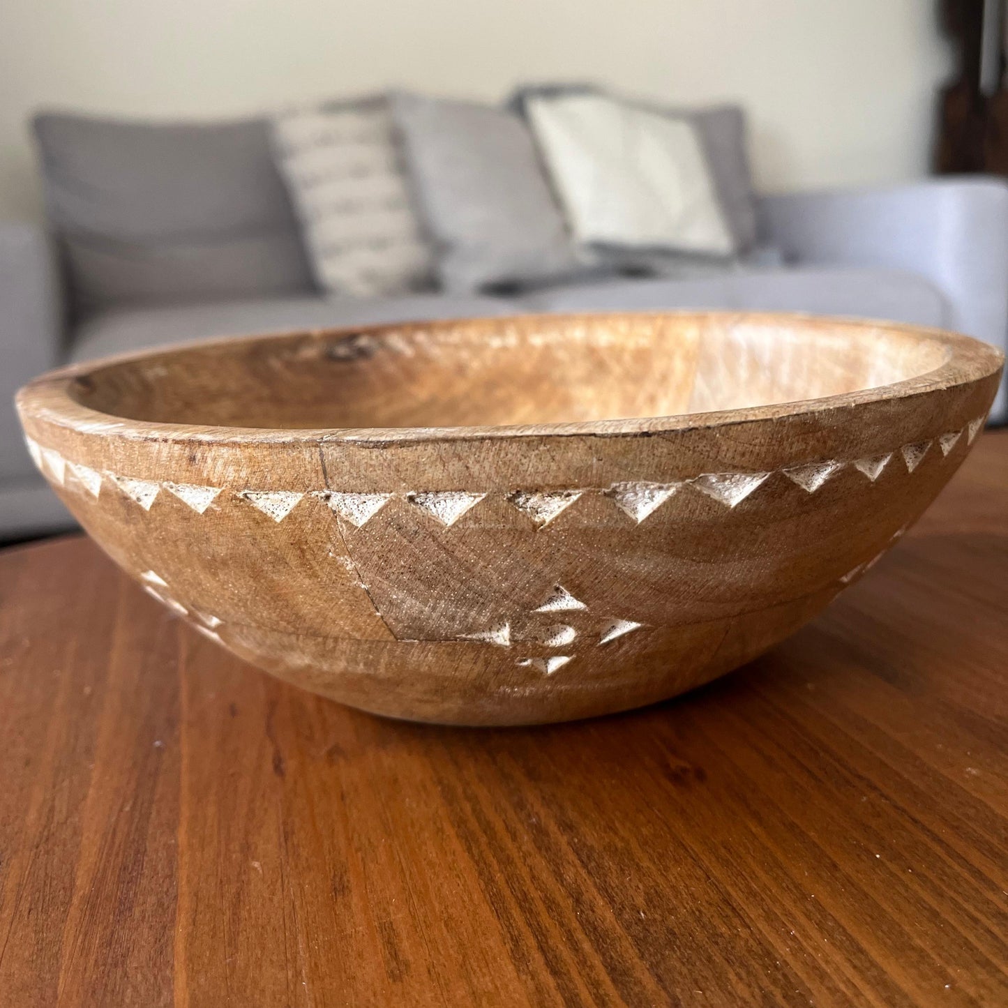 Crafted Wooden Bowl
