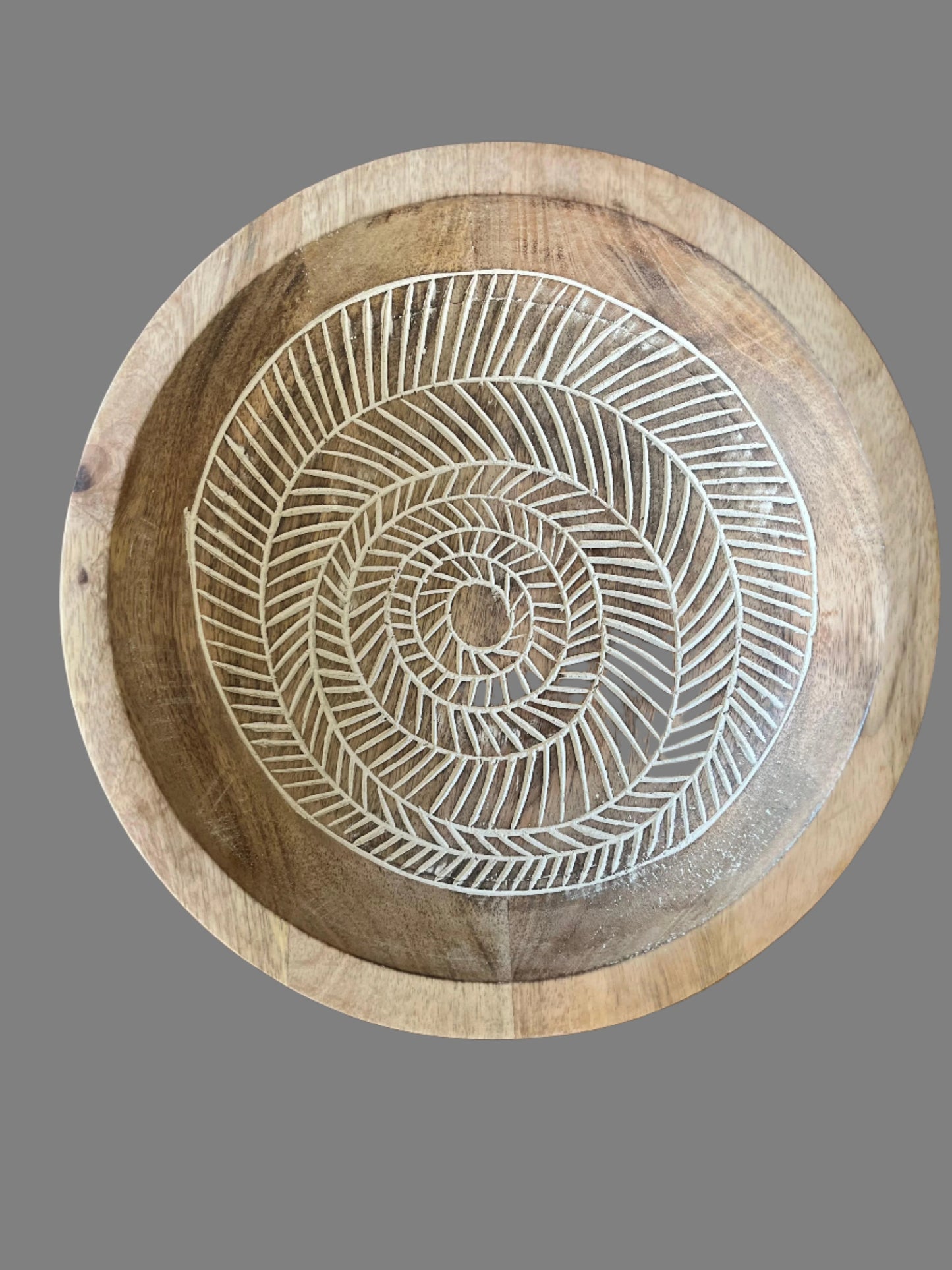 Handcrafted Wooden Decorative Tray