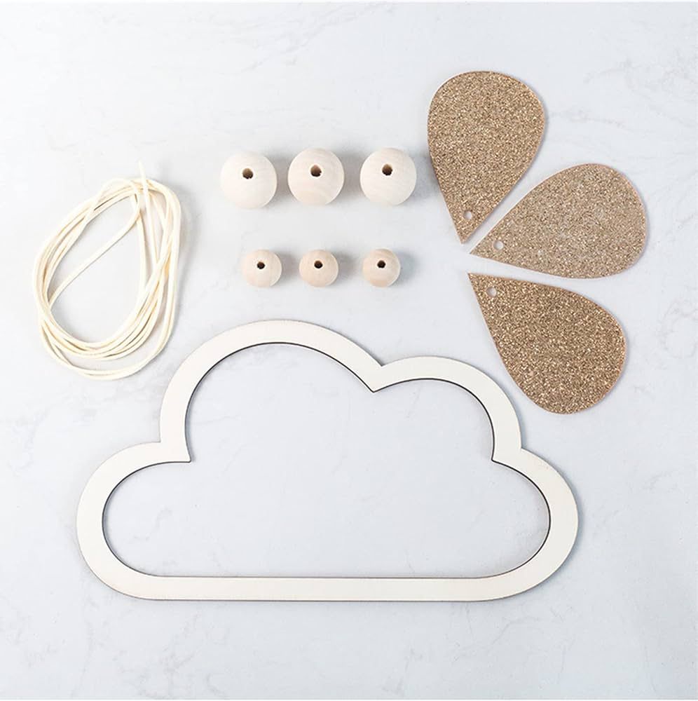 Wood Cloud Wall Hanging Decor