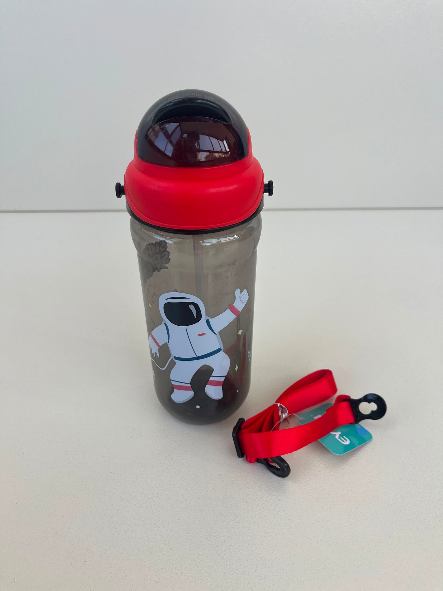 Kids Plastic Straw Bottle