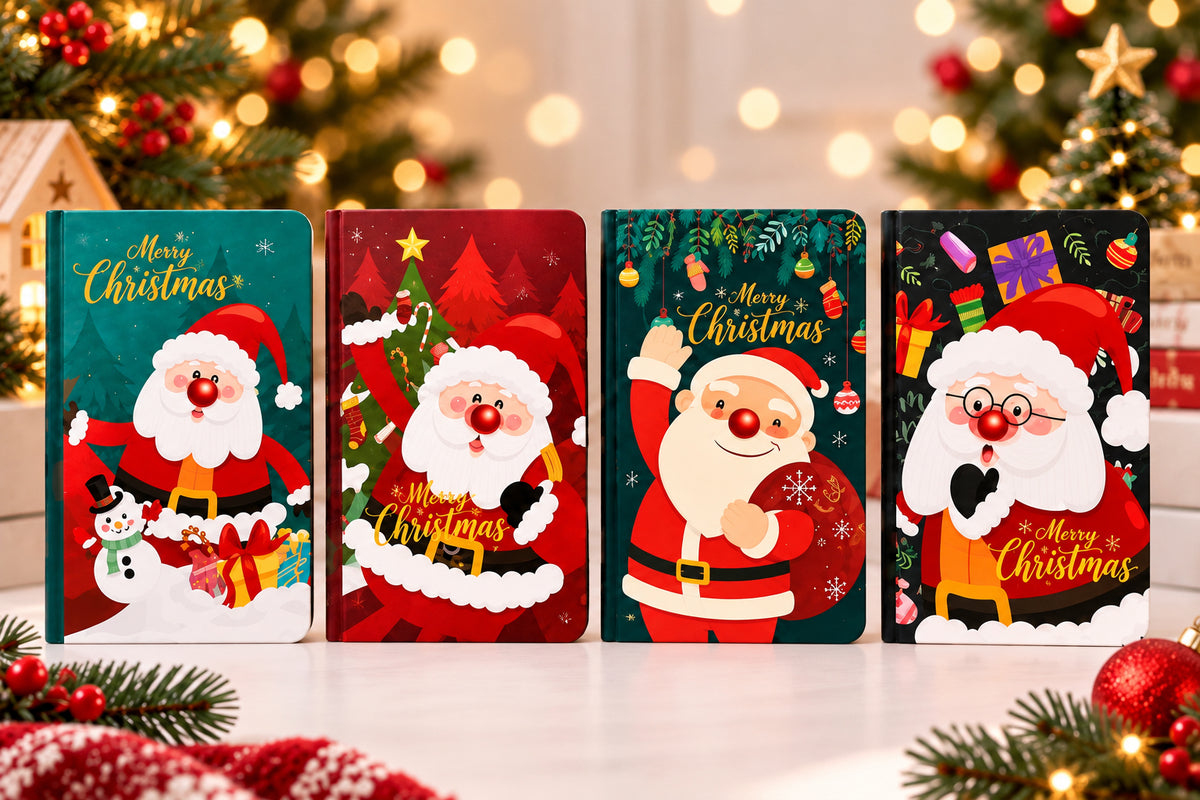 Christmas Santa Notebook