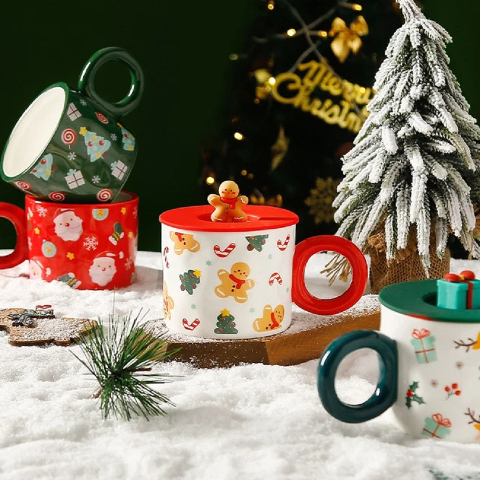 Christmas Mug With 3D Cover