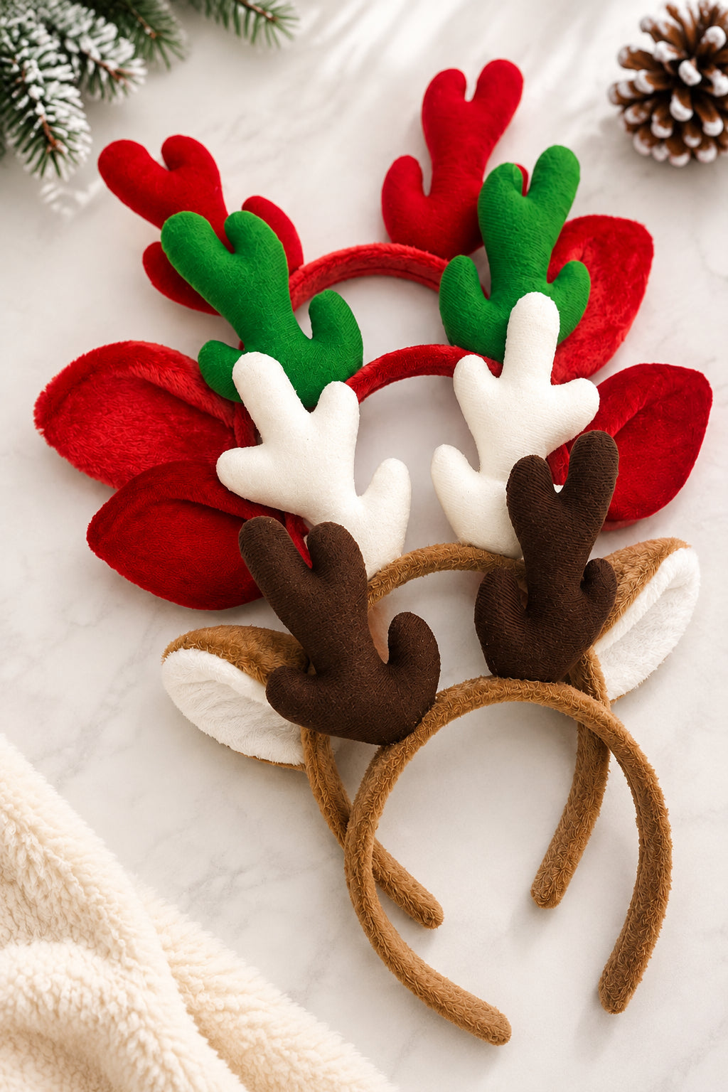 Christmas Deer Antlers Headband