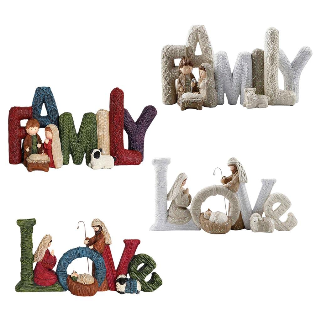 Christmas Resin Nativity Decoration