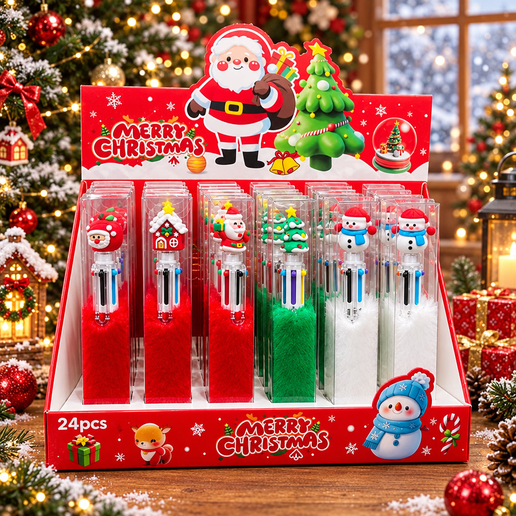 Christmas Fur Pen