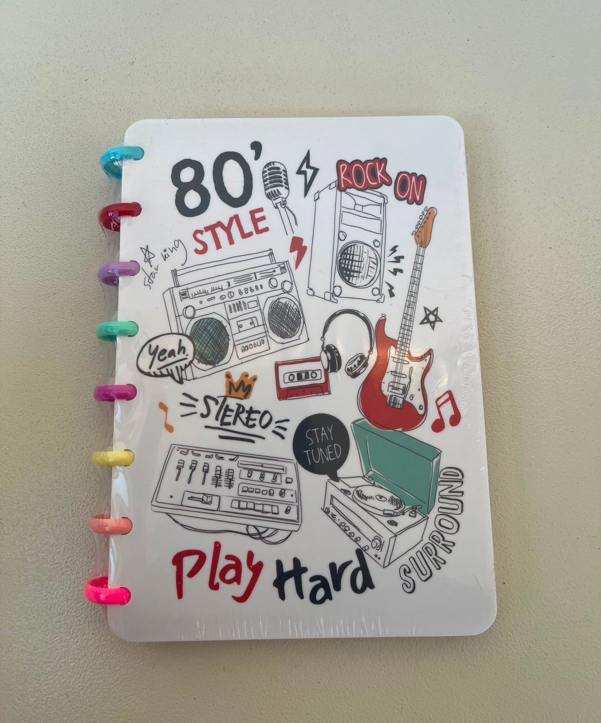 80’s style Notebook