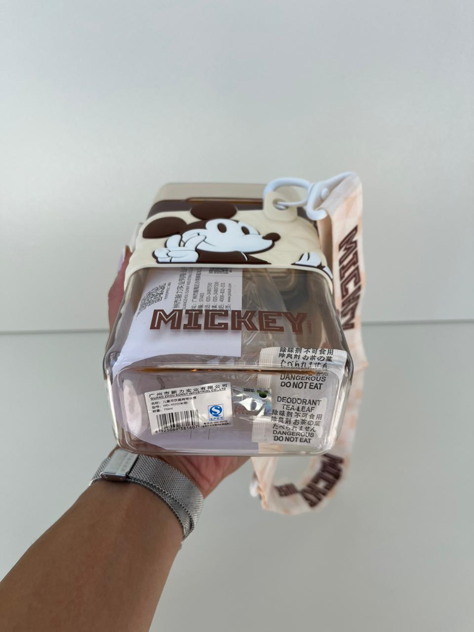 Mickey Mouse Plastic Bottle with Strap 710ml