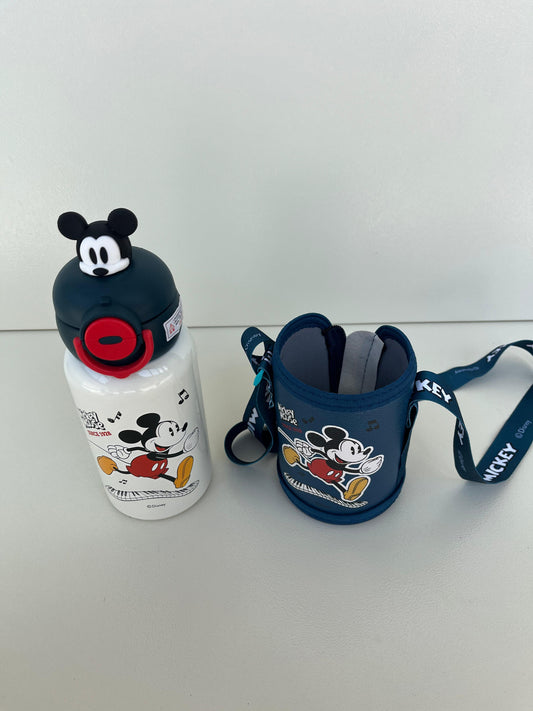 Mickey Mouse Stainless Water Bottle with Cover 500ml