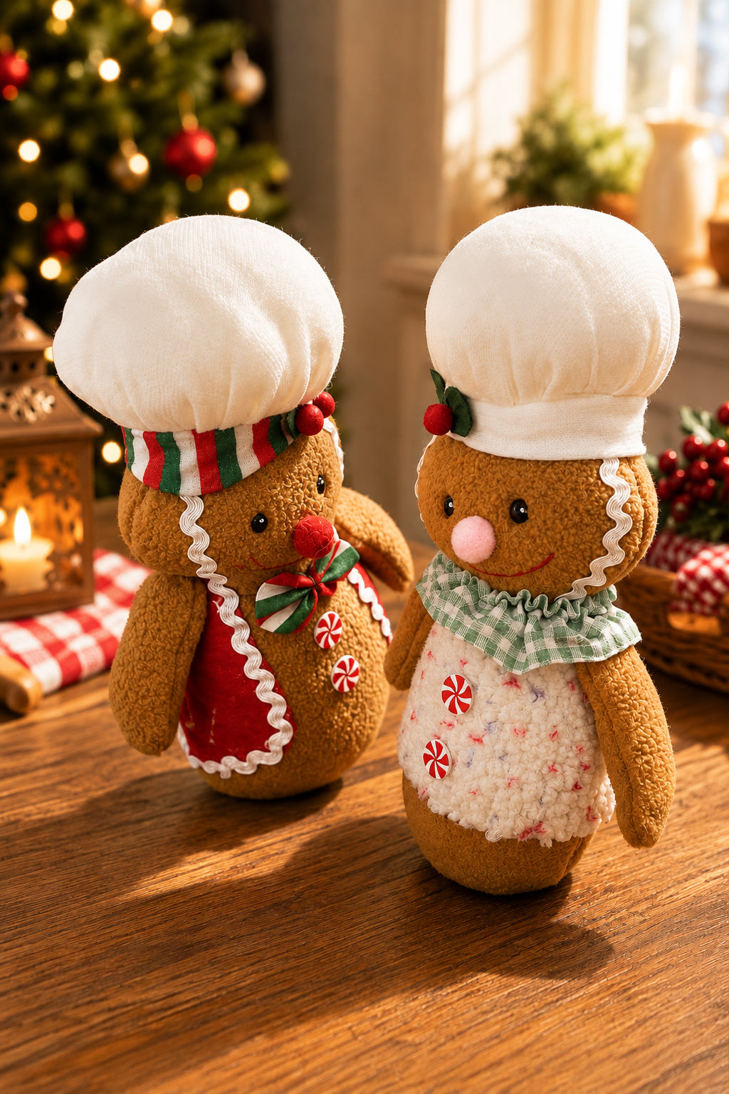 Christmas Gingerbread Decorative Plush