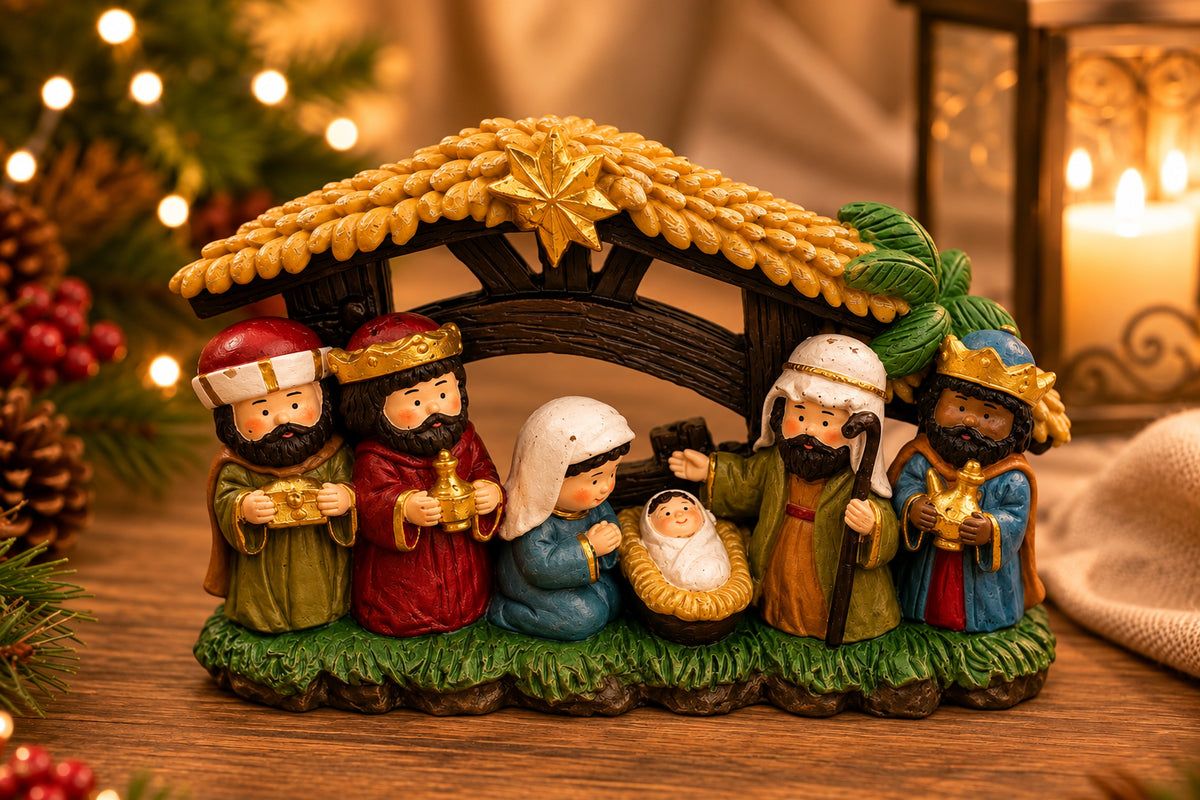 Christmas Ceramic Nativity