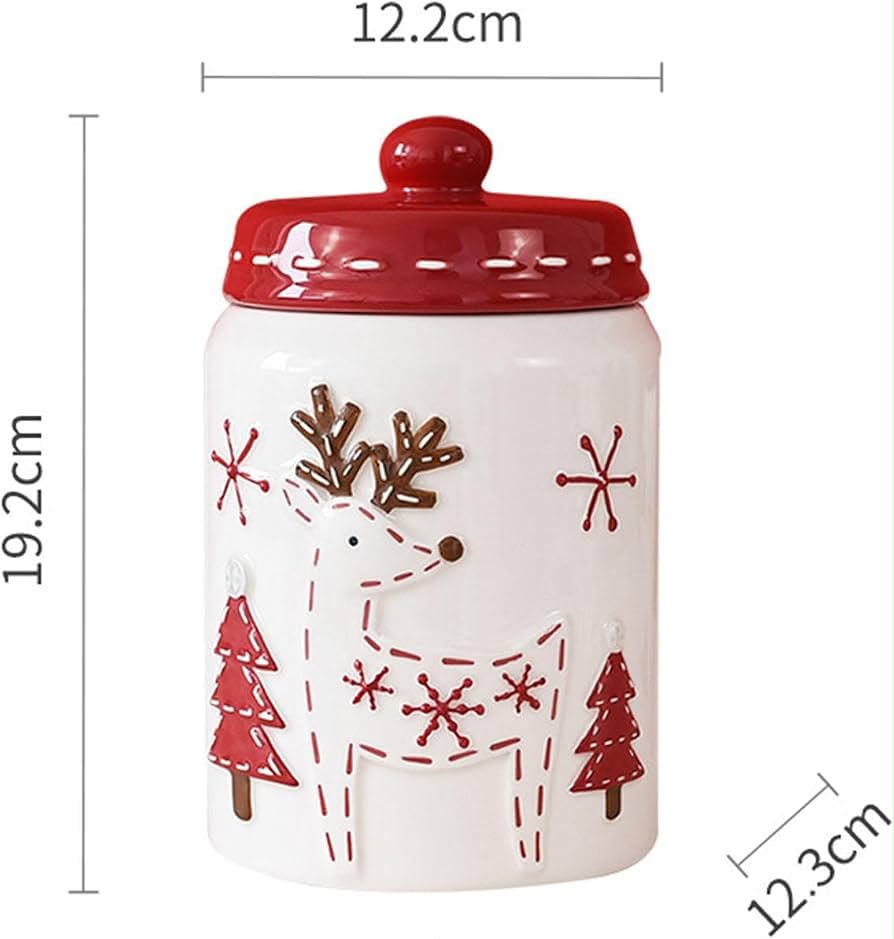 Christmas Ceramic Jars