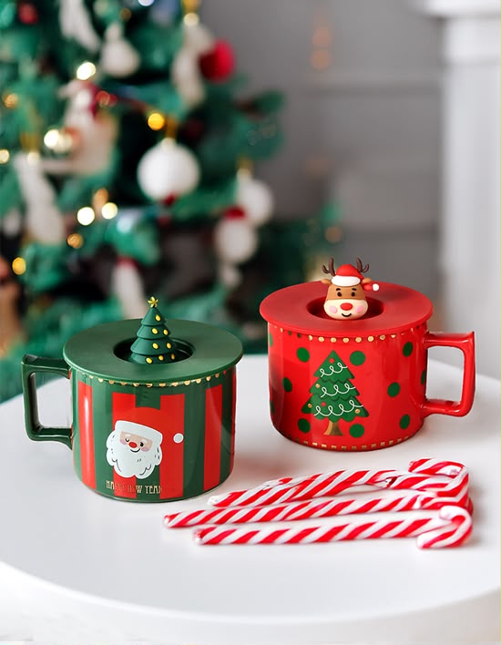 Christmas Mug With 3D Cover