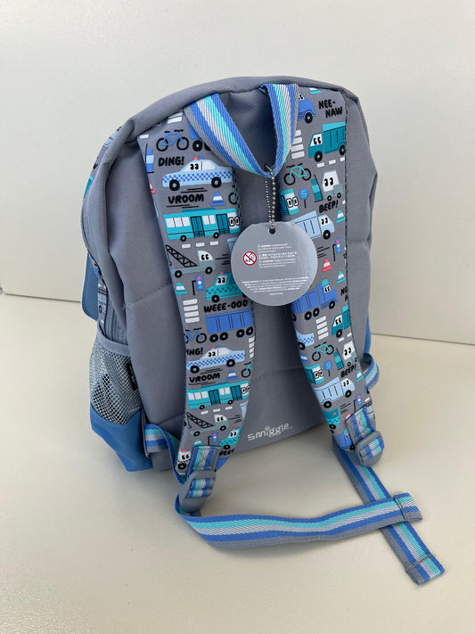 Smiggle Trucks Backpack 38cm