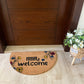 “Ya Welcome” Semi circle Doormat