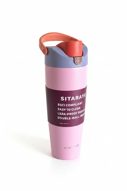 Sitarayuri Insulated Straw Bottle 900ml
