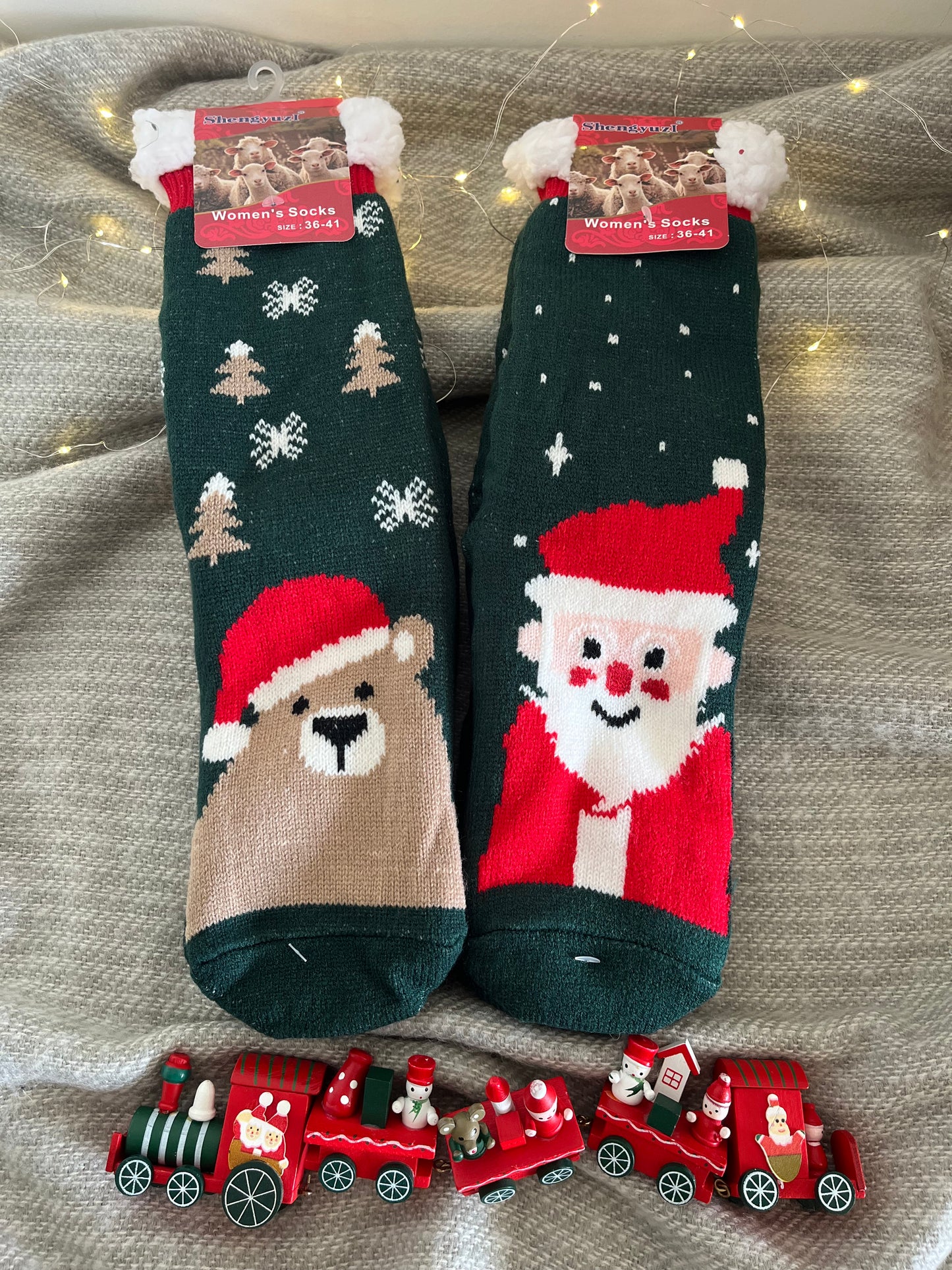 Christmas Slippers Socks