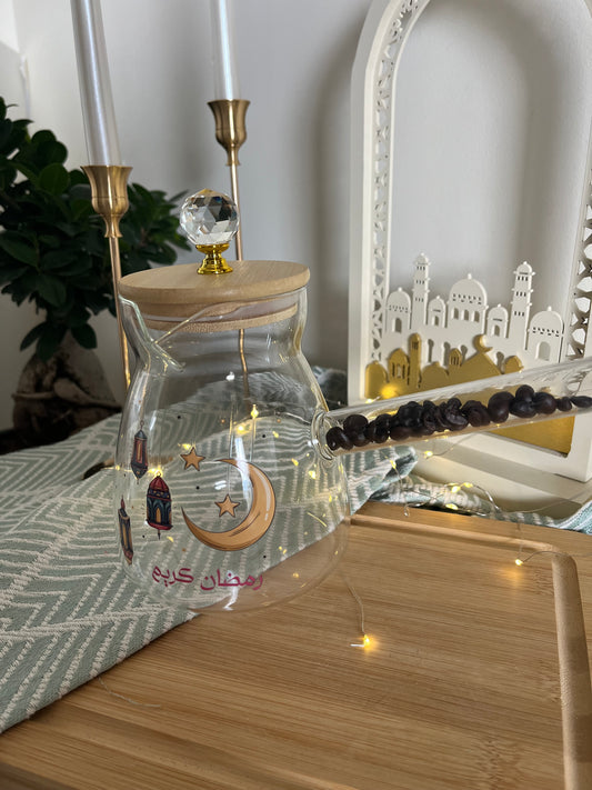 Ramadan Glass Coffee Pot