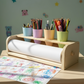 Kids Coloring Paper Roll Stand
